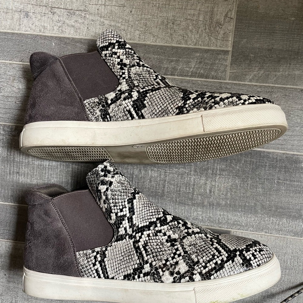 Jane Animal Print Slip-On Ankle Sneakers Size 41